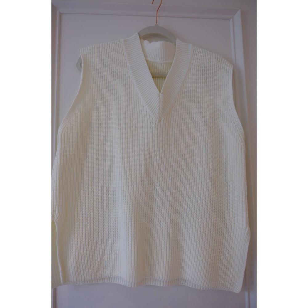 Cream Sweater Vest